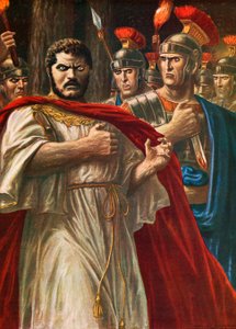 The Emperor Caracalla About to be Killed by Julius Martialis by Tancredi Scarpelli