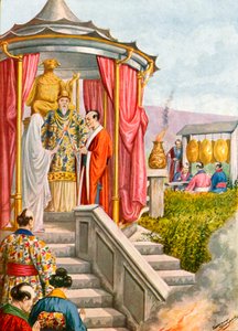 Wedding ceremony of the Japanese by Tancredi Scarpelli