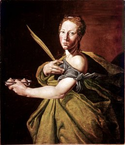 St Agatha by Tanzio da Varallo