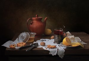 Cozy Tea Time by Tatyana Skorokhod