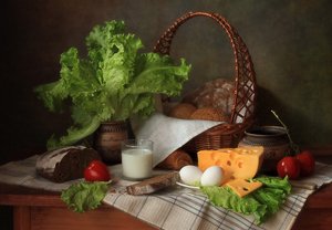Fresh Rustic Still Life