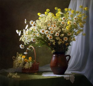 Rustic Summer Wildflowers by Tatyana Skorokhod