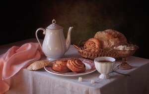 Teatime and Baked Goods by Tatyana Skorokhod