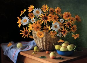 Vibrant Autumn Still Life by Tatyana Skorokhod