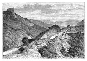 The Bhor Ghat, near Khandala, India, 1895 by Taylor