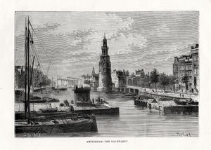 The Kalkmarkt, Amsterdam, Holland, 1879