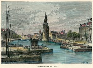 The Kalkmarkt, Amsterdam, Netherlands by Taylor