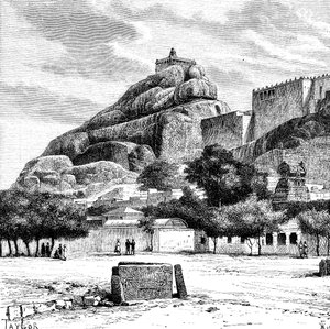 The Rock Fort Temple of Tiruchirapalli, India