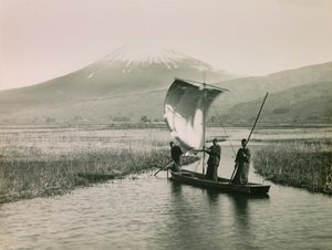 Mount Fuji Seen from Tokaido, circa 1900 - 1915 by Teijiro Takagi