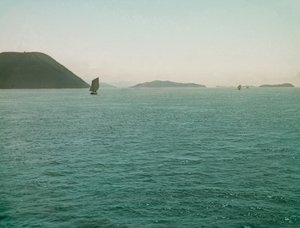 The Seto Inland Sea in Japan, circa 1900 - 1915 by Teijiro Takagi