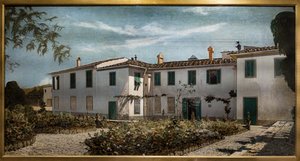 Tuscany Villa by Telemaco Signorini