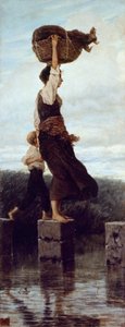Windy Day by Telemaco Signorini