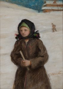 Girl with Candle