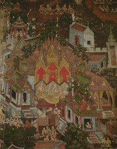 Birth of a Prince, Wat Suthat, Bangkok