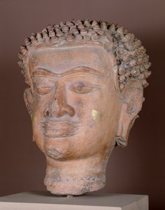 Head of Buddha, Haripunjaya Kingdom