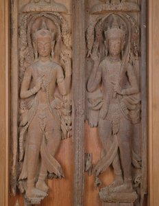 Panel of a Gate with Two Deva