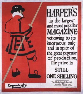Harper’s Magazine, 1896 by The Beggarstaffs