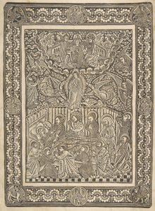 The Death, Assumption, and Crowning of the Virgin by The Master of the Mountainlike Clouds