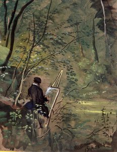 Hestercombe Woods, Somerset by The Rev. John Eagles