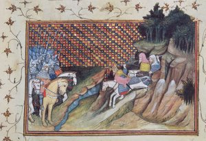 MacNamara, the Irish Chieftain Comes to Confer with the Earl of Gloucester, from the 