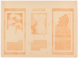 Calendars for July, August and November 1910