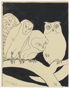 Owls on a Branch