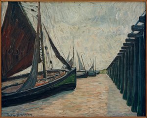 Sailboat in Nieuport