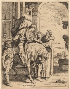 The Prodigal Son Bids Farewell to His Father by Theodoor van Thulden after Sir Peter Paul Rubens