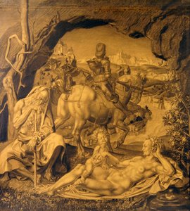 The Three Ages of Life (centre panel) by Theodor Baierl