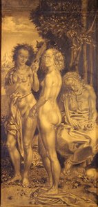 The Three Ages of Life (right panel) by Theodor Baierl