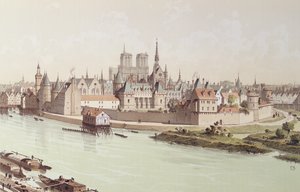 Ile de la Cite in 1530