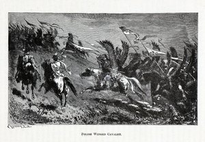 Polish Winged Cavalry by Theodor Knesing