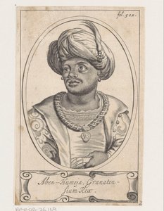 Portrait of Aben Humeya, King of Granada by Theodor Matham