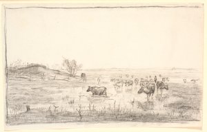 Cows in the Meadows near Mejlgaard by Theodor Philipsen