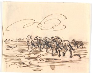 Trotting Horses