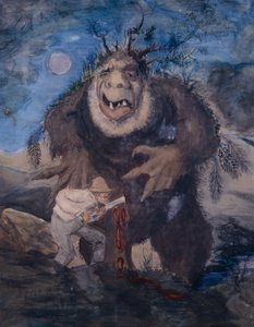 Forest Troll by Theodor Severin Kittelsen