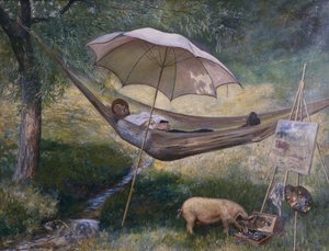 Self Portrait by Theodor Kittelsen
