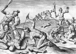 Cruauts of Potanos Indians