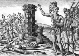 Florida Indians by Theodor de Bry