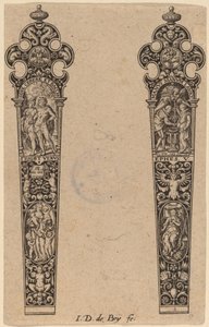 Ornament for Knife Handle by Theodor de Bry