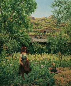 Girl in Poppies