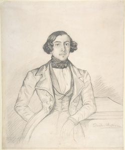 Count Philibert-Oscar de Ranchicourt by Théodore Chassériau