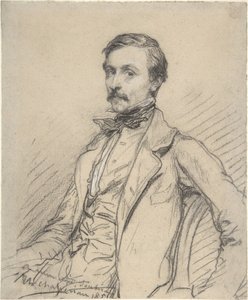 Ernest Chassériau (?) by Théodore Chassériau