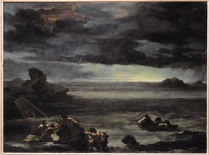 A scene from the Flood