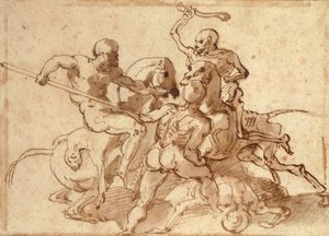 Combat with Death by Theodore Gericault
