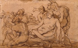 Death of Paris by Theodore Gericault