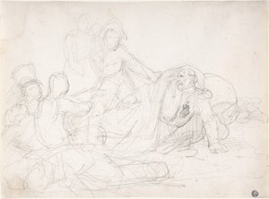 Fallen Soldiers by Theodore Gericault