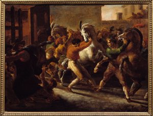 Free horse race in Rome