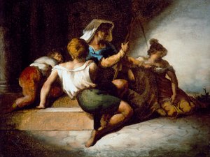 Italian Family by Theodore Gericault