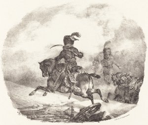 Light Artillery Officer of the Imperial Guard by Theodore Gericault